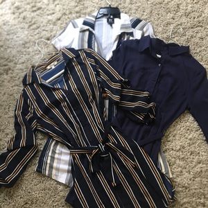 Lot of shirt dresses